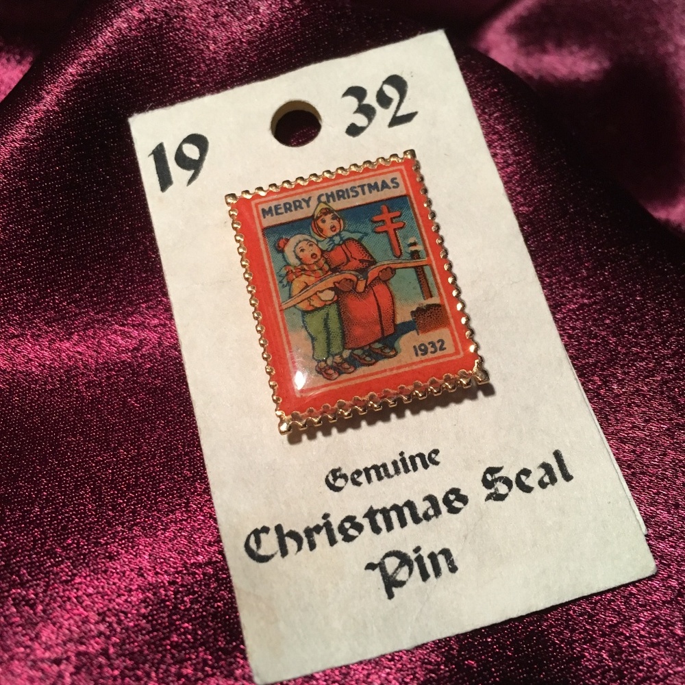 Easter Seal Pin Vintage 1932